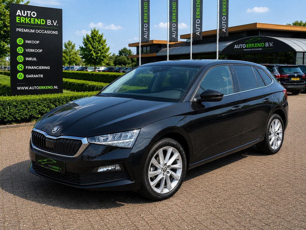 Skoda Scala 1.0 TSI Ambition Incl.Garantie (bj 2022), Auto's, Skoda, Voorwielaandrijving, Scala, Gebruikt, 1232 kg
