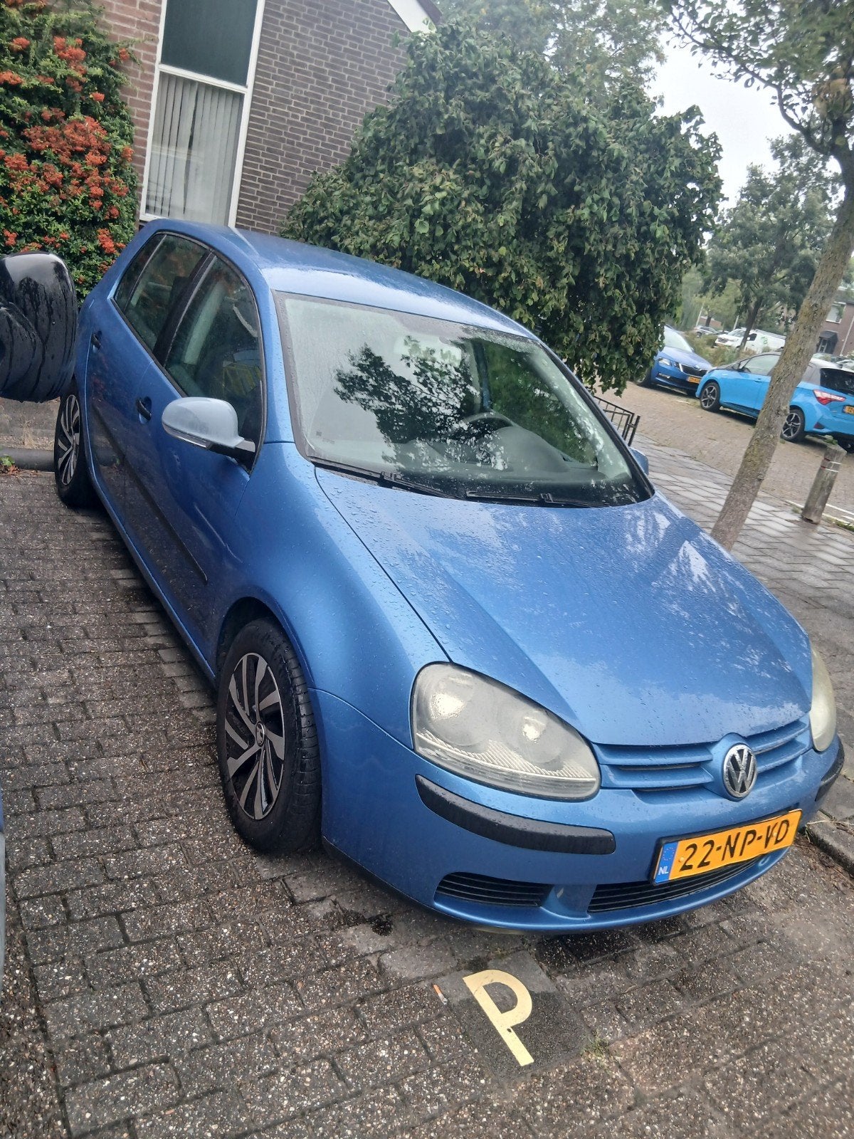 Volkswagen Golf 1.4 16V 55KW 5D 2004 Blauw, Auto's, Voorwielaandrijving, 74 pk, 4 cilinders, Blauw