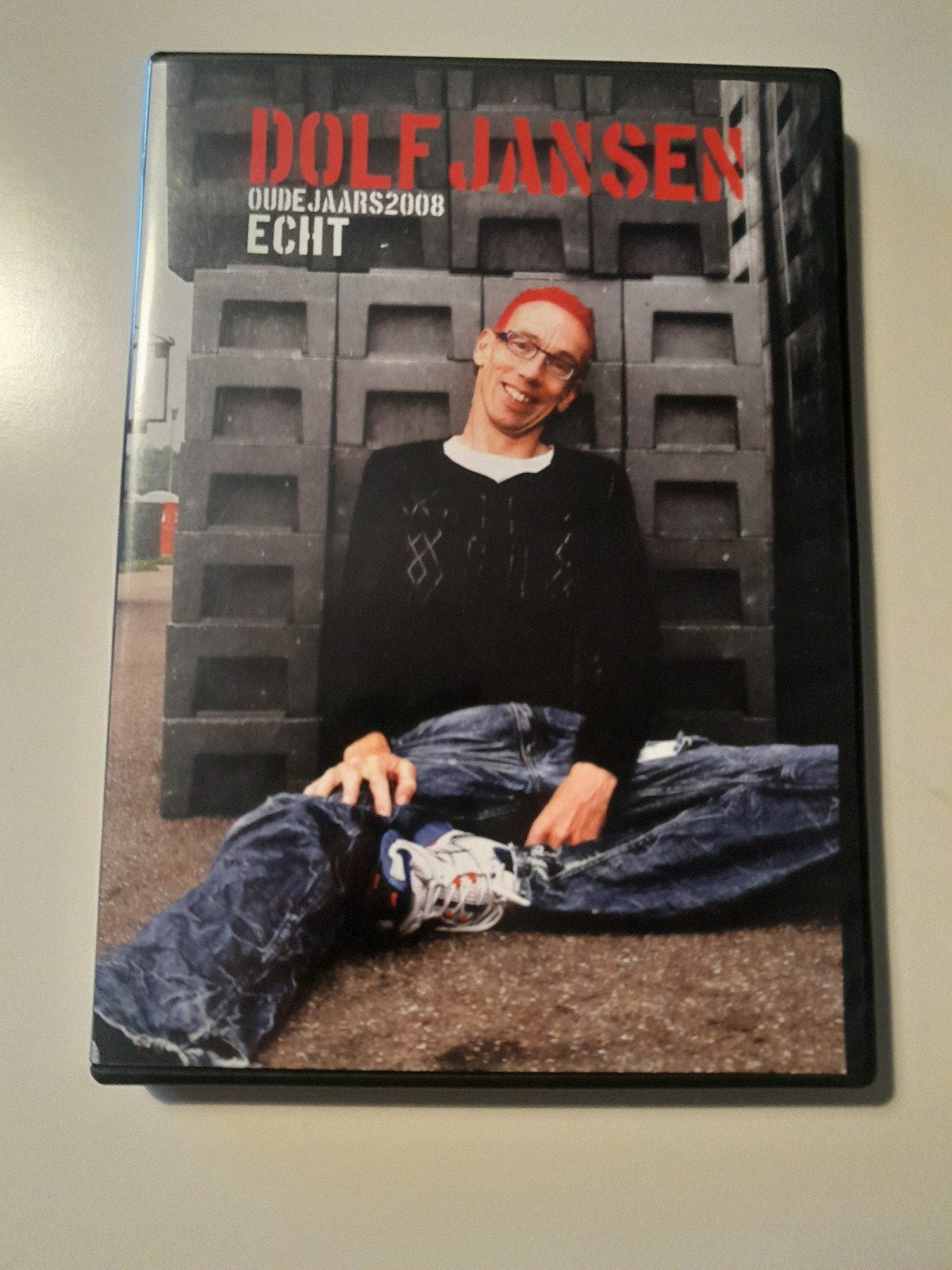 Dolf Jansen - Oudejaars 2008: Echt (DVD), Stand-up of Theatershow, Overige artiesten, Alle leeftijden, Zo goed als nieuw