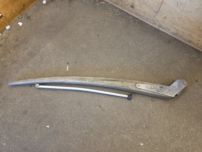 Helmstok met rvs beslag L: 100 cm