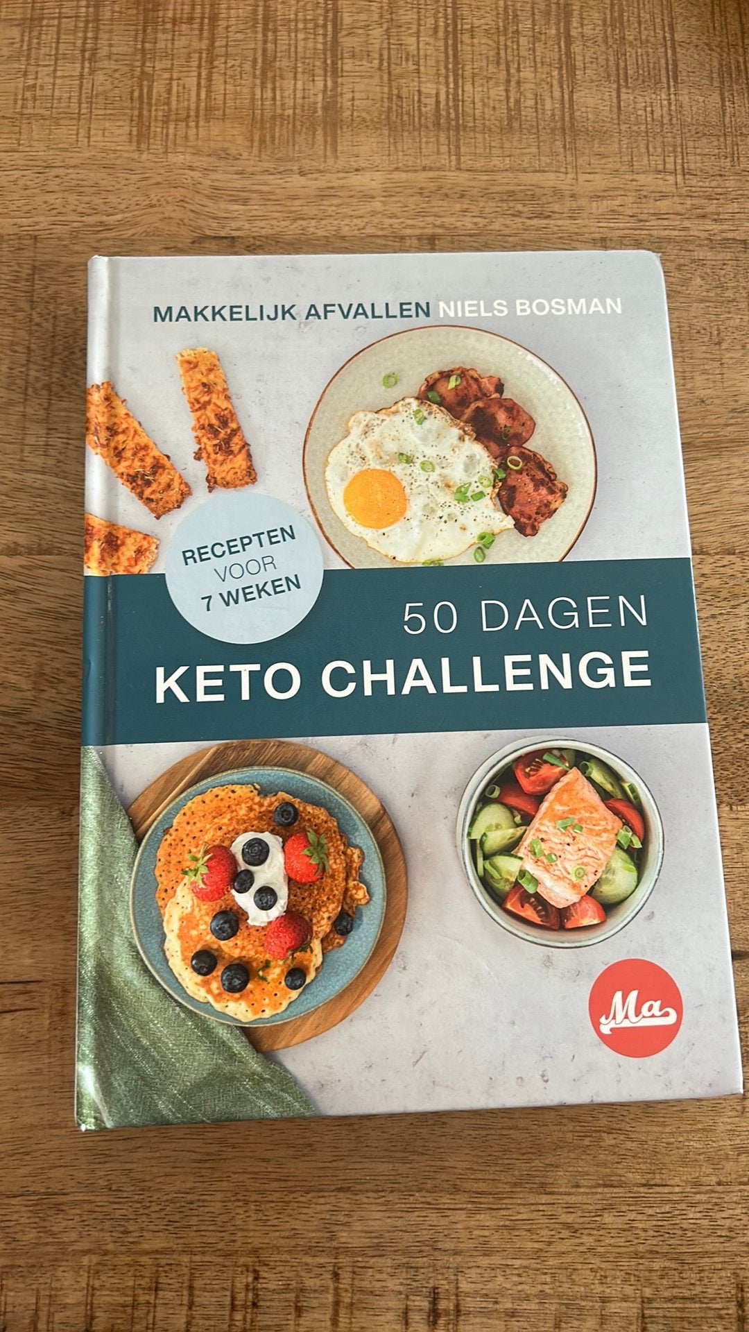 50 dagen keto challenge, Boeken, Ophalen of Verzenden, Zo goed als nieuw