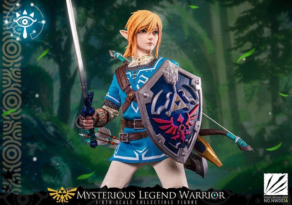 Mysterious Legend Warrior Link Legend of Zelda 1/6 NW Toys, Ophalen of Verzenden, Zo goed als nieuw