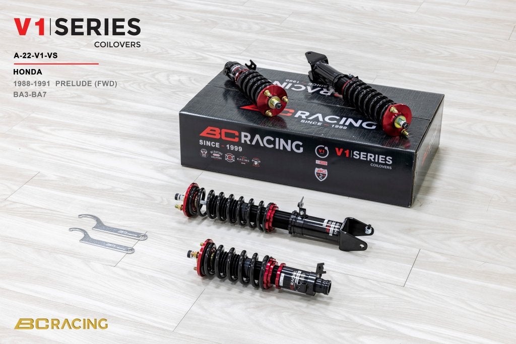 BC Racing schroefset verlaging - Honda Prelude 88-91, Ophalen of Verzenden