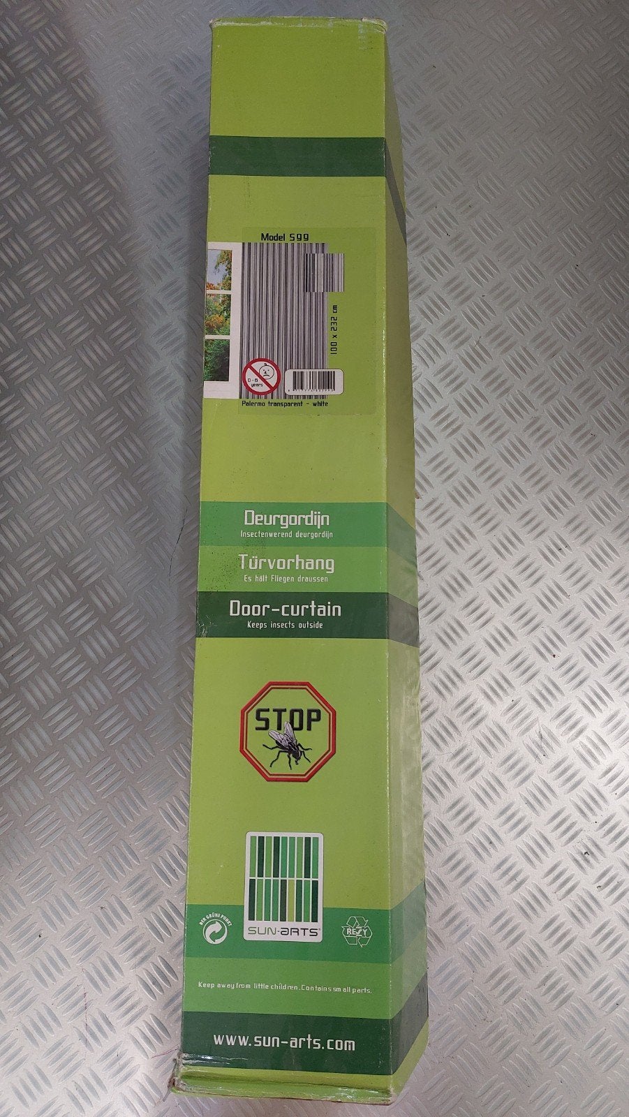 Nieuw Vliegengordijn - Nooit gebruikt, compleet, Ophalen, Inclusief montageonderdelen, Overige merken, Wit