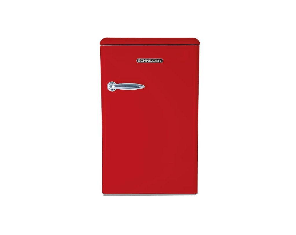 Schneider SL 130 TT A++ Fire tafelmodel retro koelkast, 100 tot 150 liter, Energieklasse A of zuiniger, 45 tot 60 cm, Ophalen