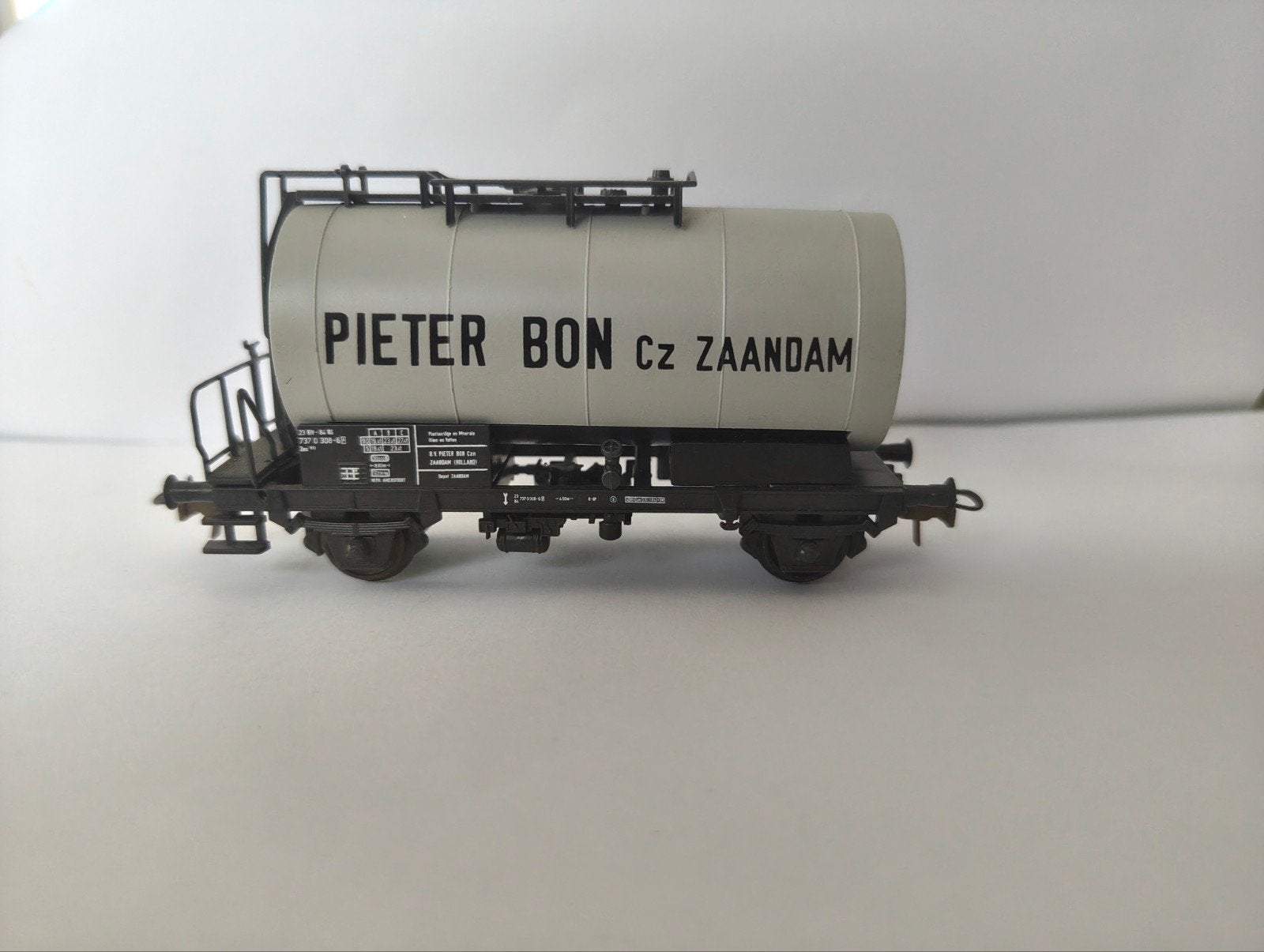 Roco 46175 NS ketelwagen "Pieter Bon" zeer goede staat, Gelijkstroom, Verzenden, Wagon, Roco
