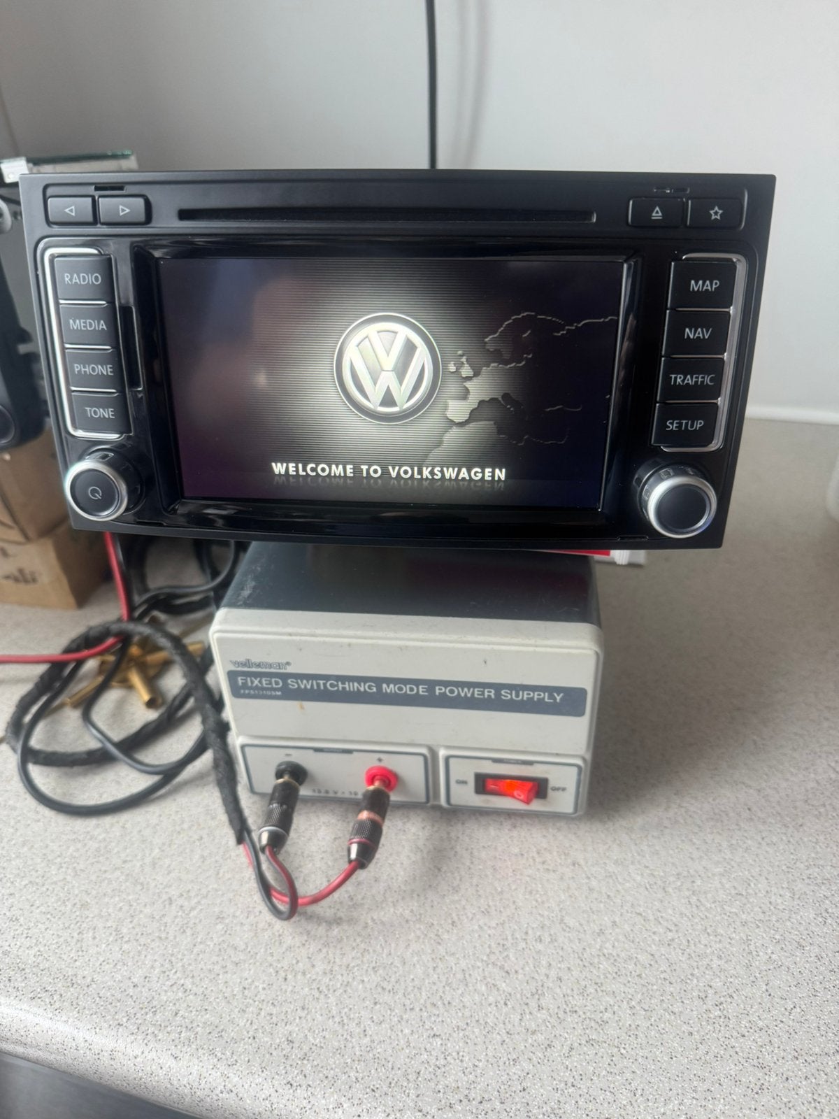 Rns 510 full ledd voor vw transporter caravelle, Zaltbommel, Ophalen of Verzenden, Zo goed als nieuw, Nvt