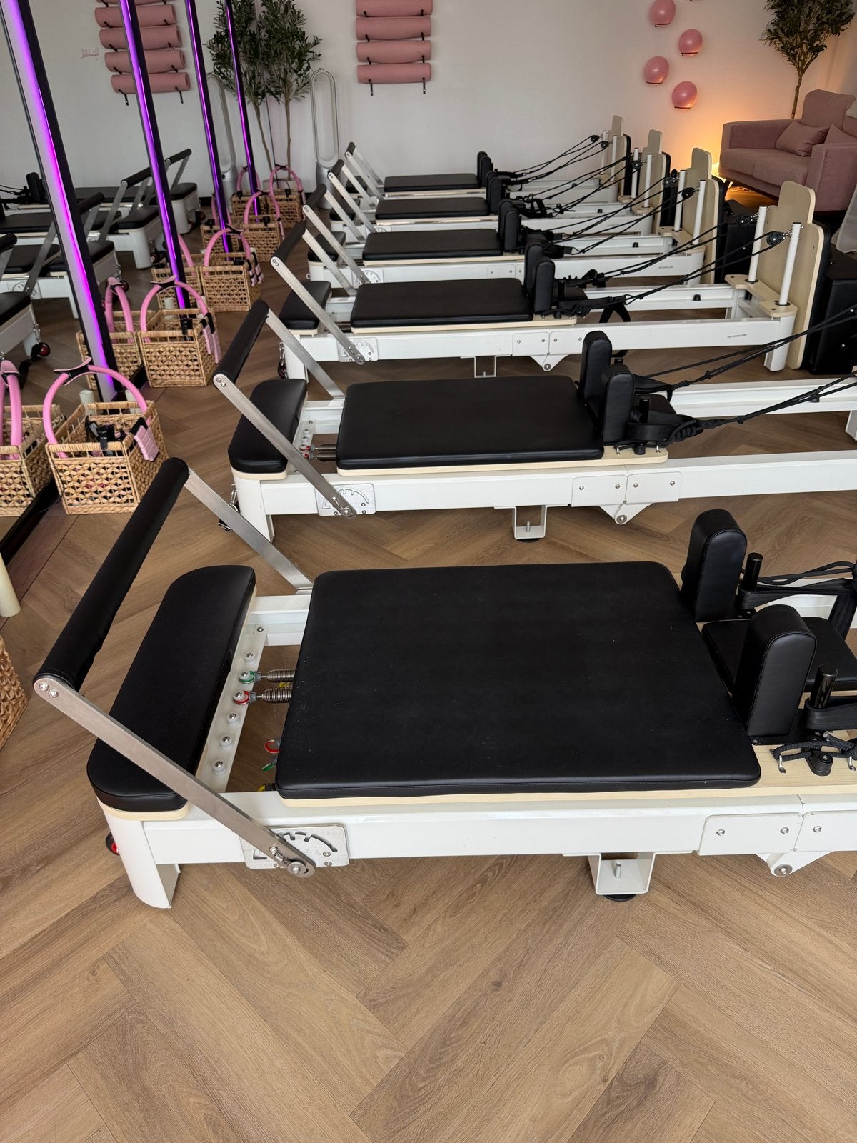 Pilates Reformer - Professionele Studio Kwaliteit, Ophalen of Verzenden, Zo goed als nieuw, Overig