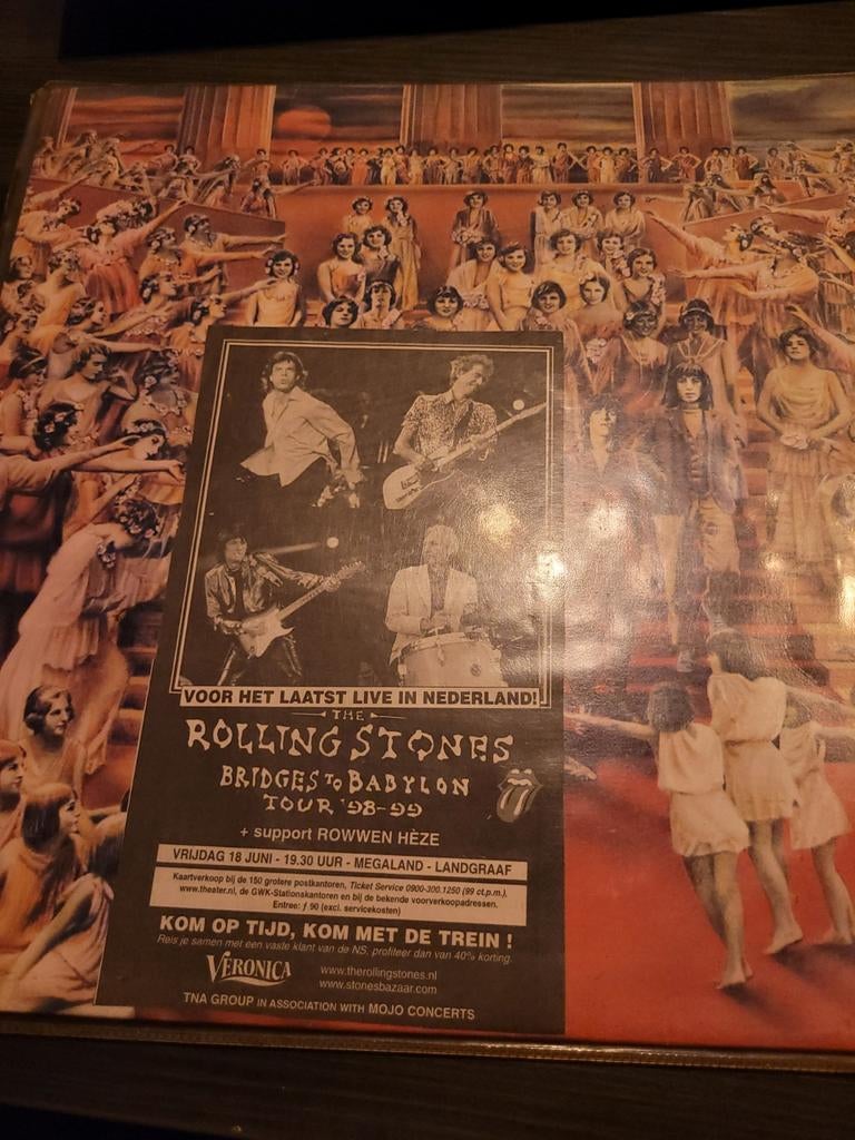The Rolling Stones - It's Only Rock 'n Roll LP (1974), Gebruikt, Originele persing, Ophalen of Verzenden, 1970 - 1979