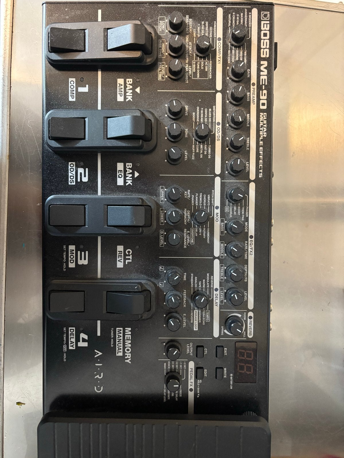Boss ME-90 Gitaar Multi-effectpedaal, Muziek en Instrumenten, Ophalen of Verzenden, Zo goed als nieuw, Chorus