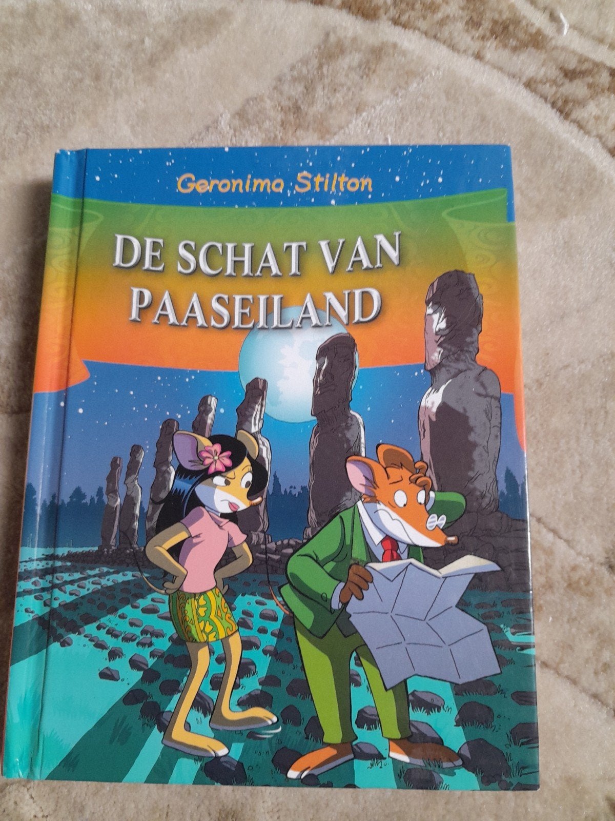Geronimo Stilton - De Schat van Paaseiland, Ophalen