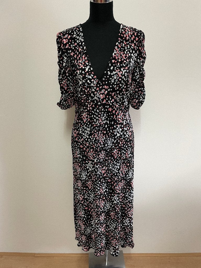J180 - Fleurige Miss Selfridge maxi jurk maat 40 (1), Ophalen of Verzenden, Zo goed als nieuw, Maat 38/40 (M), Onder de knie