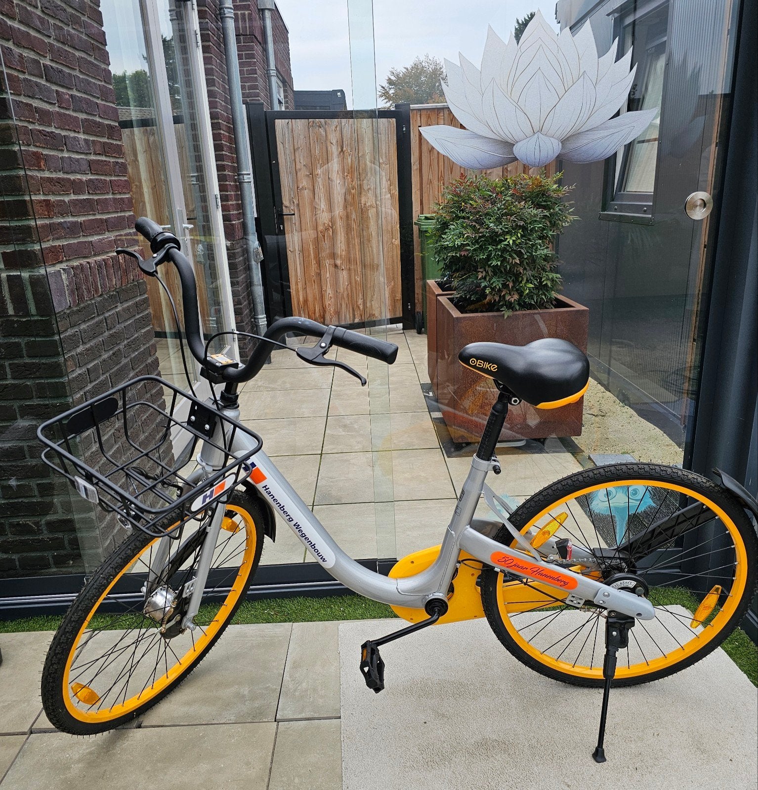 fiets met verlichting, Fietsen en Brommers, Ophalen