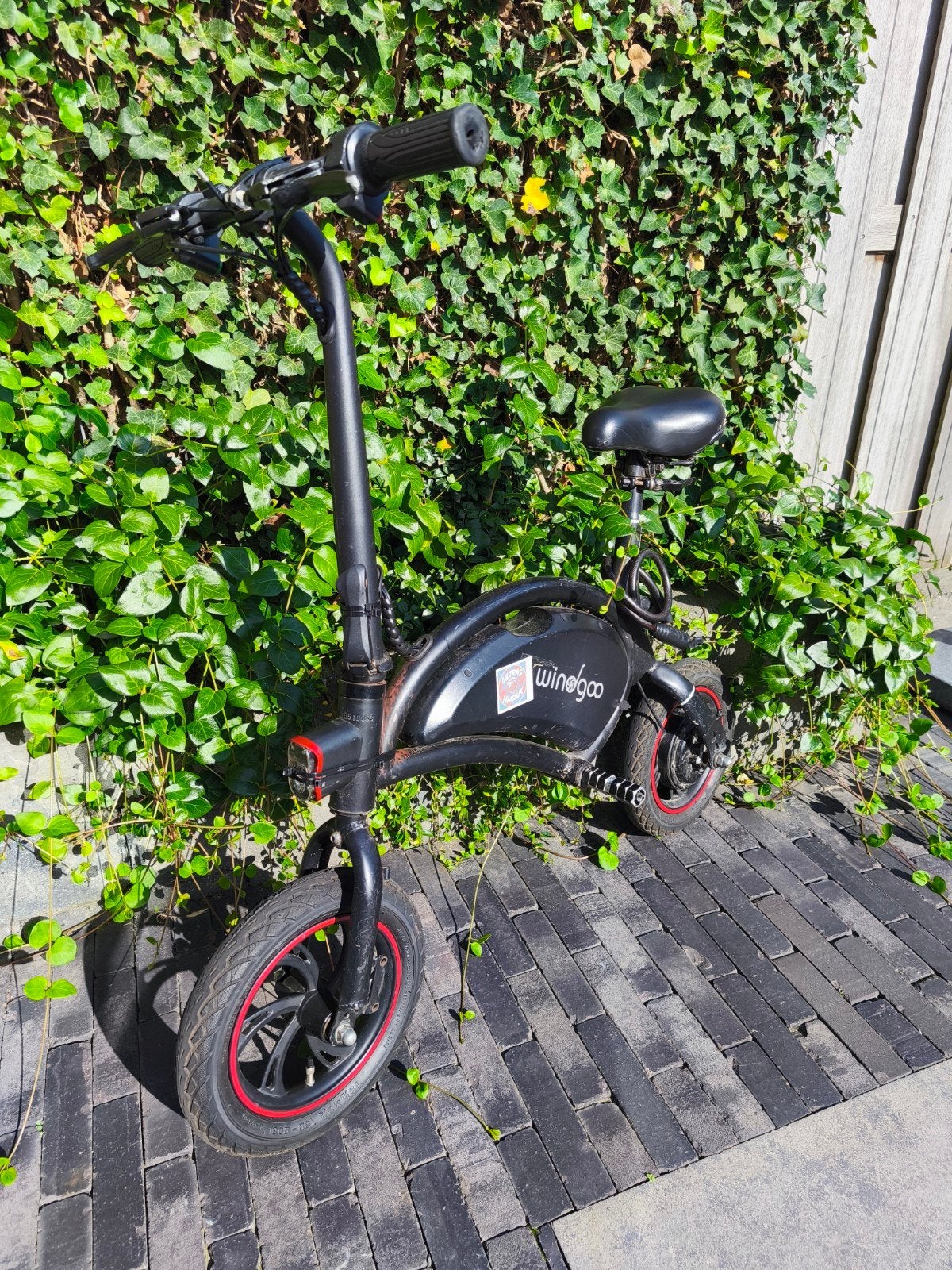 Wingoo b3 mini scooter, Ophalen
