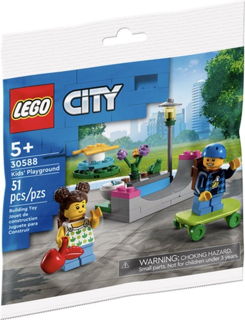 Lego 30588 City Kinderspeeltuin - Skatebaan (polybag), Ophalen, City, Lego, Nieuw