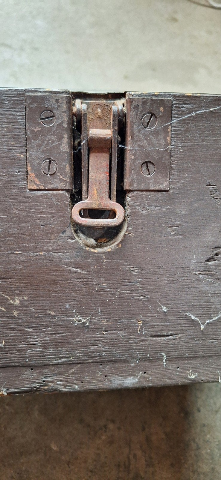 duitse ww2 legerkist 2 cm patr met metalen binnenkant, Ophalen of Verzenden, Overige soorten, Duitsland