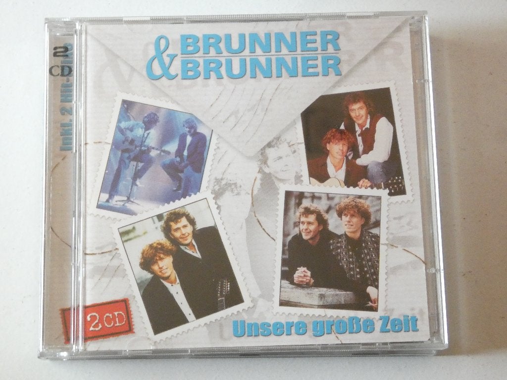 Brunner & Brunner - Unsere grosse Zeit 2cd, Verzenden, Gebruikt