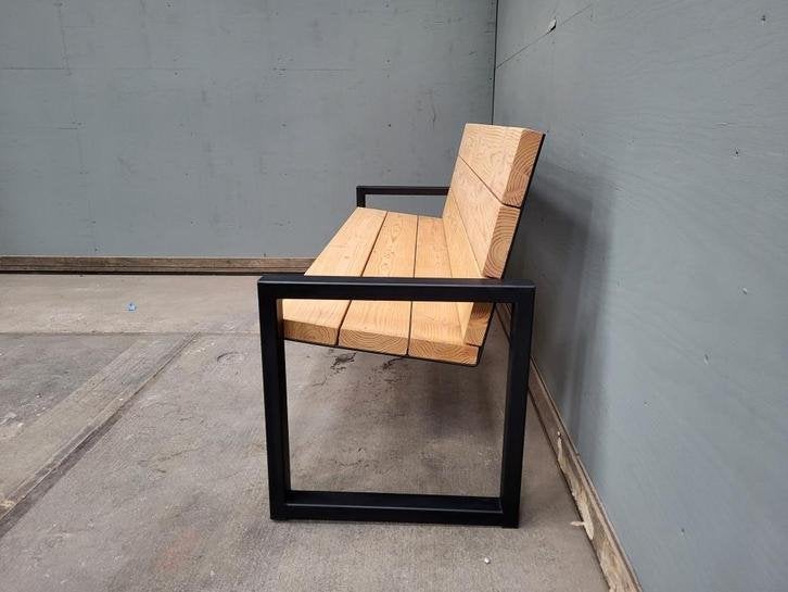Robuuste tuinbank douglas/lariks hout., Niet ingevuld, Niet ingevuld, Nieuw, Ophalen of Verzenden