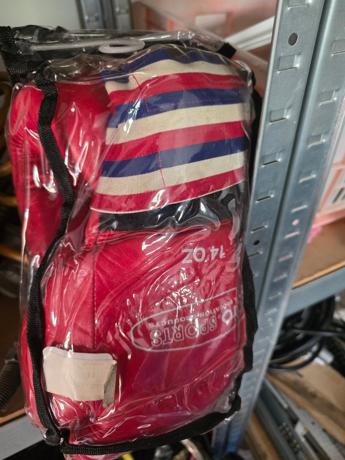 Rode bokshandschoenen 14 OZ - O.G. Sports, Ophalen of Verzenden