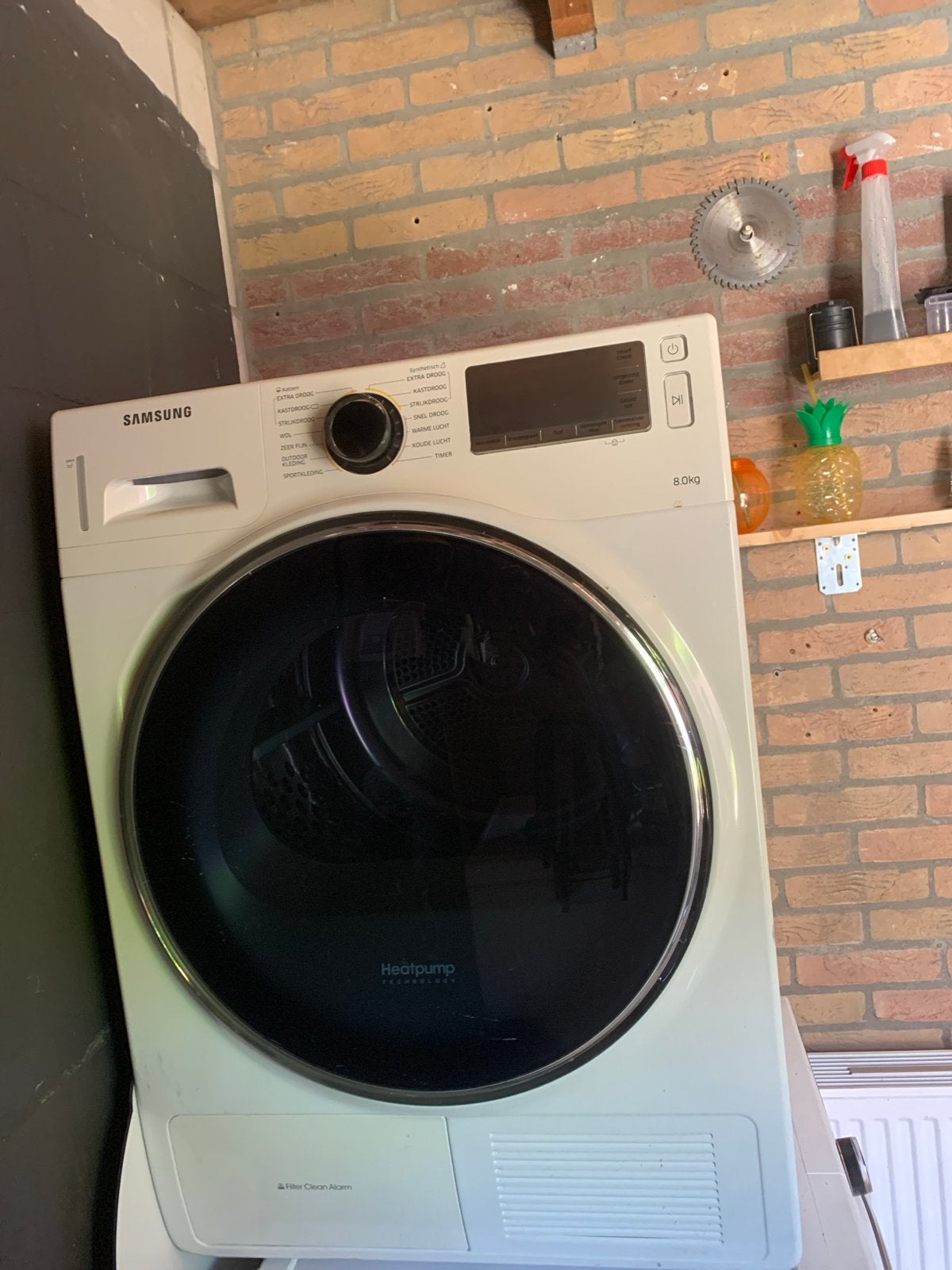 Samsung EcoBubble 8kg wasmachine en droger set, Overige typen, 8 tot 10 kg, Ophalen of Verzenden, Zo goed als nieuw