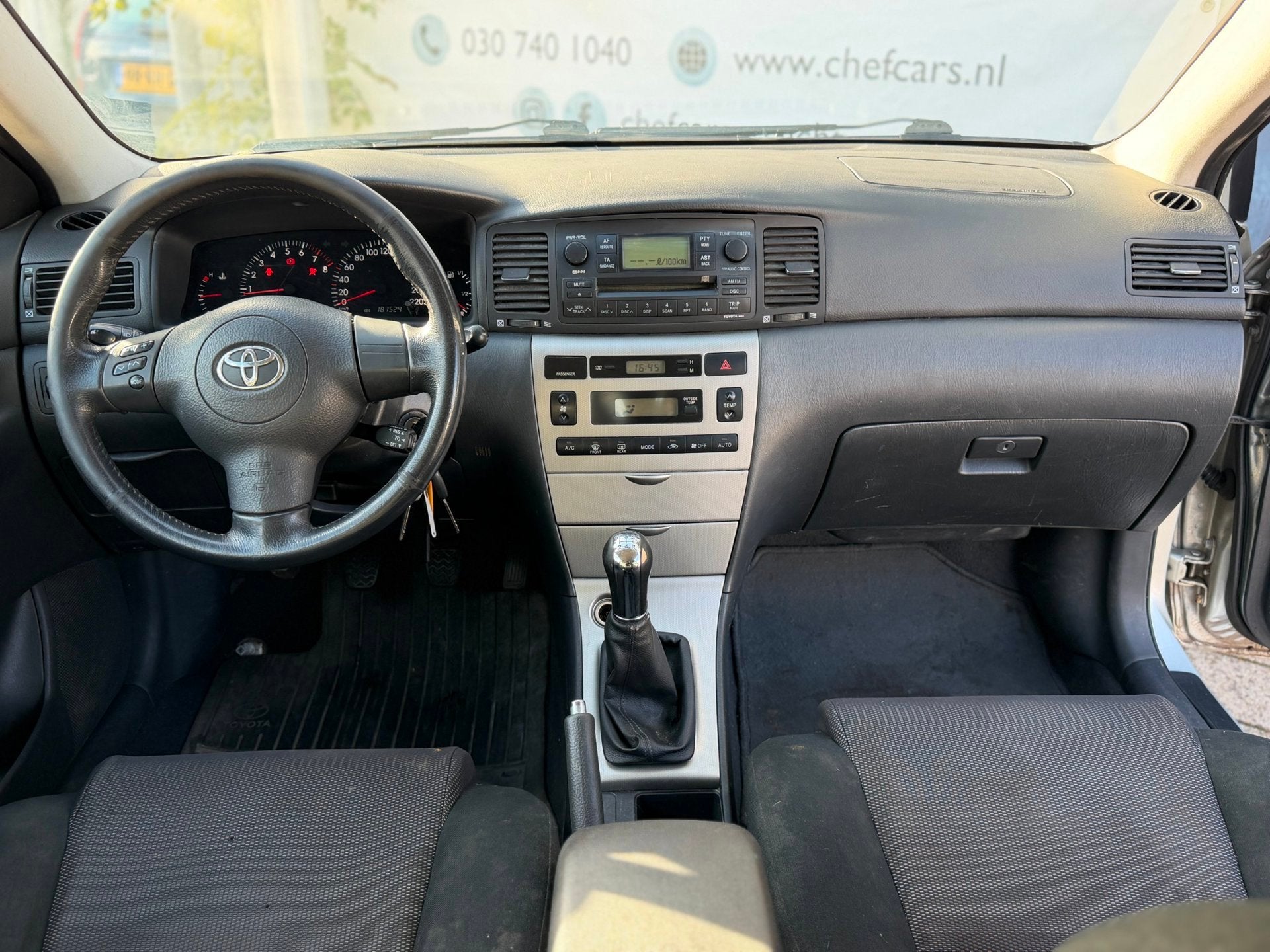 Toyota Corolla 1.6|NAP|NIEUWEAPK|AIRCO|CRUISE|DEALEROH|LM!, Auto's, Voorwielaandrijving, Dealer onderhouden, Gebruikt, Zwart