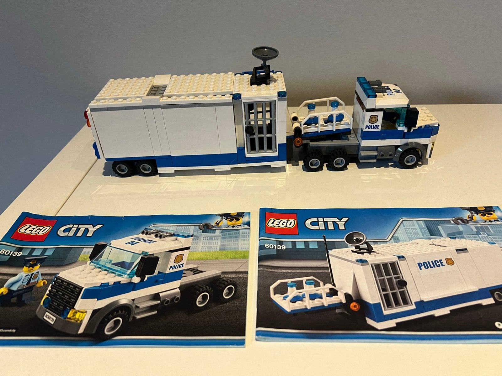 Lego City 60139 Mobiel Commando Centrum, Lego, Ophalen of Verzenden, Compleet, Complete set