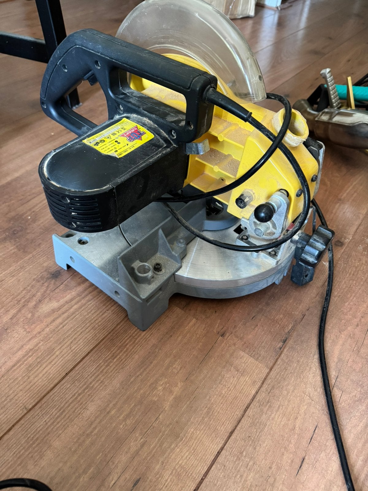 Top Craft TMSL 1300 zaagmachine, Ophalen of Verzenden, Zo goed als nieuw, 1200 watt of meer, Afkortzaag