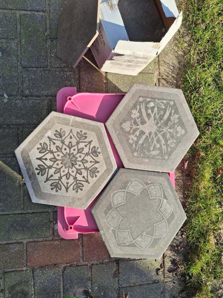 Hexagon keramische vloertegel, Ophalen, 60 cm of meer, Nieuw, 60 cm of meer