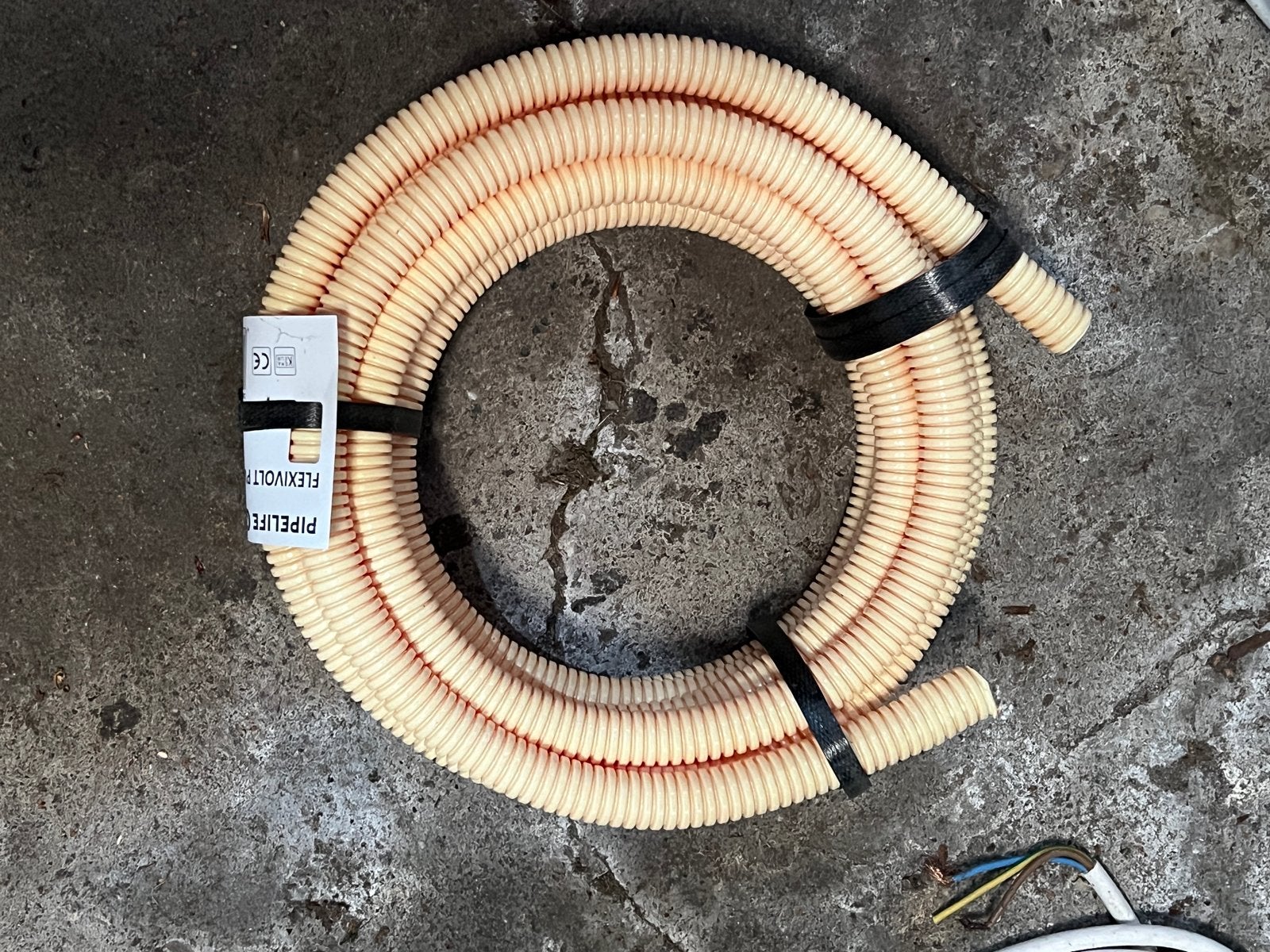Pipelife Flexivolt PVC LF 5 meter 19mm 3/4 inch, Ophalen of Verzenden, Nieuw, Overige merken, Kabel of Snoer
