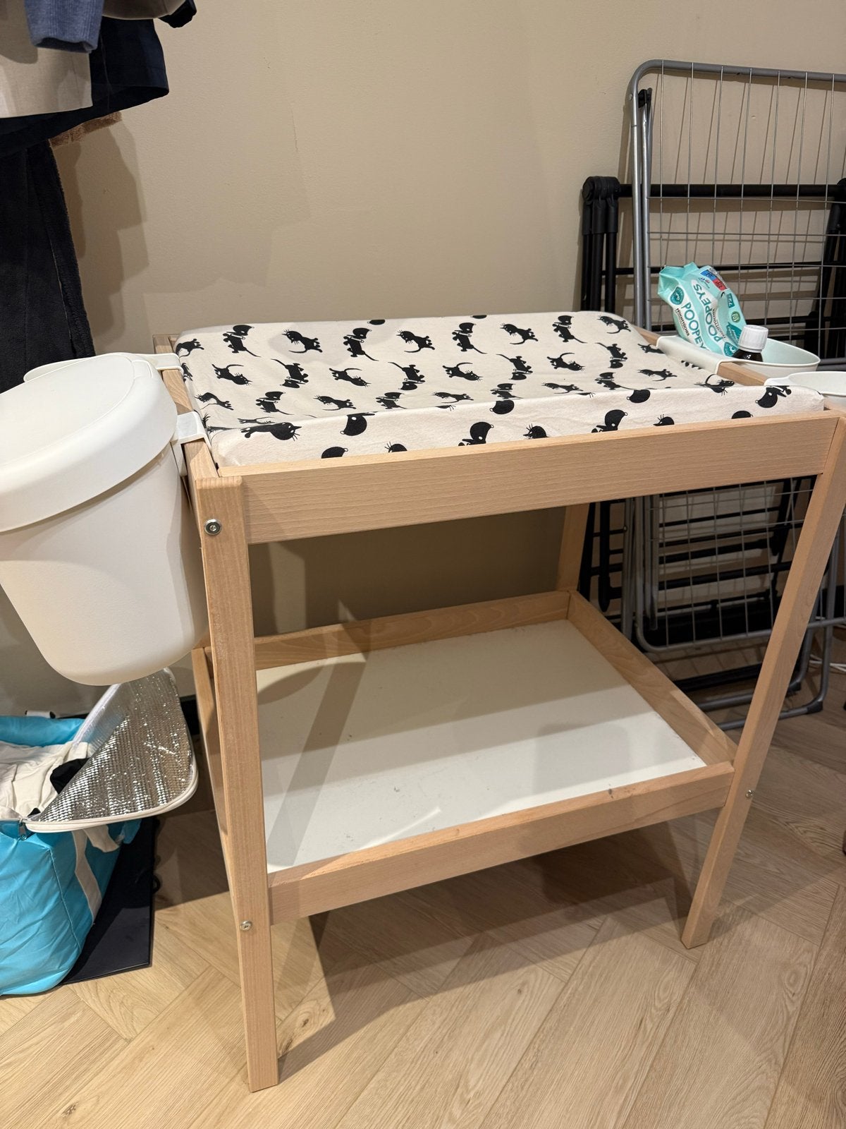 Ikea Commode met bakjes en verschoonkussen, Ophalen, Gebruikt, 50 tot 70 cm, 75 tot 100 cm