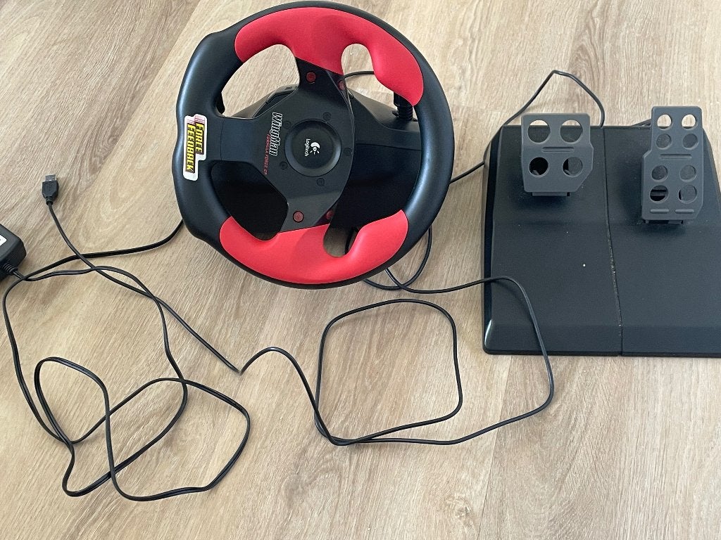 Logitech stuur, Ophalen of Verzenden, Gebruikt