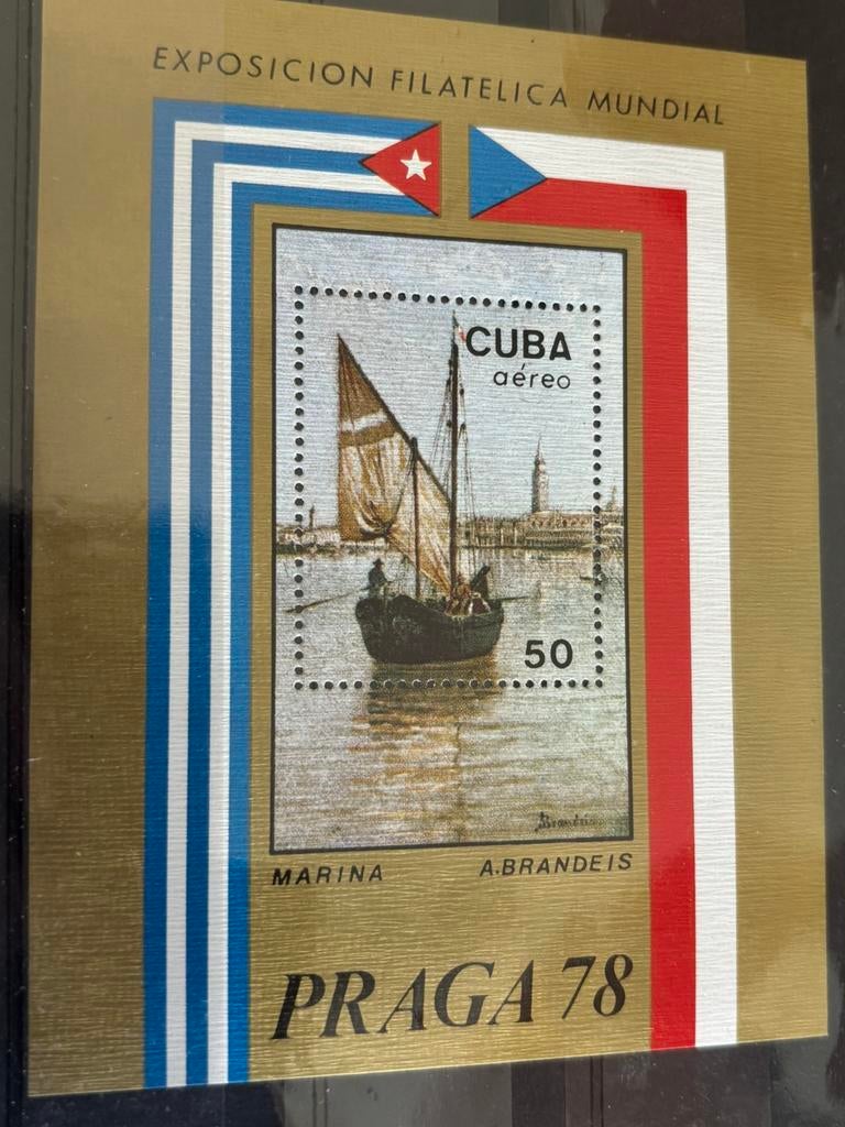 Schip, Cuba 1978, Ophalen of Verzenden, Postfris, Overige thema's