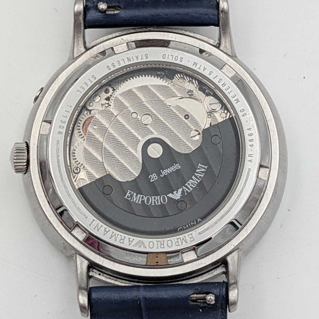 Armani Meccanico AR4664 automatic horloge - Nette staat, Sieraden, Tassen en Uiterlijk, Horloges | Kinderen, Armani, Zo goed als nieuw