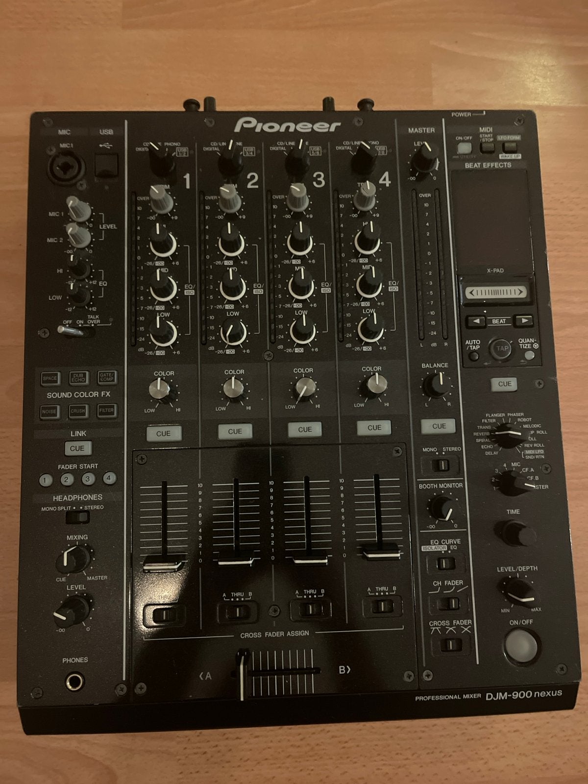 Pioneer DJM-900 nexus professionele DJ mixer