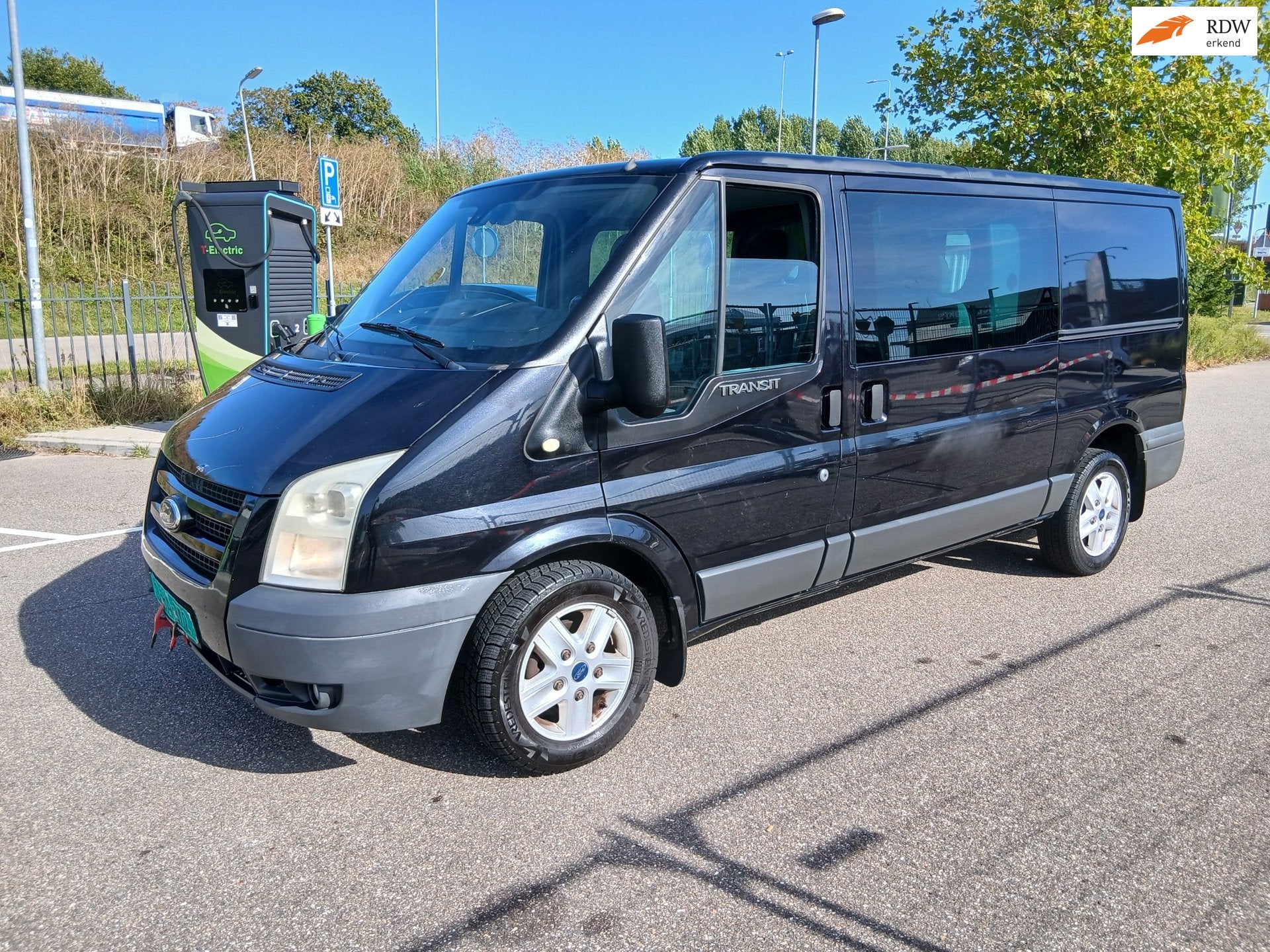 Ford Transit 280M 2.2 TDCI Limited Edition!COOL AIRCO!EURO 5, Voorwielaandrijving, Stof, Gebruikt, Zwart