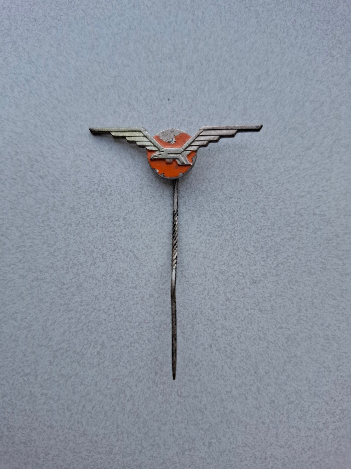 Speldje pin steekspeld prikker logo Bruynzeel oranje, Verzamelen, Ophalen of Verzenden