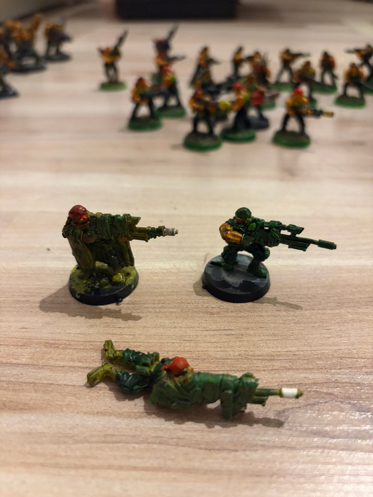 Warhammer 40k astra militarum metalen catachan snipers #1, Figuurtje(s), Ophalen of Verzenden, Geverfd, Warhammer 40000