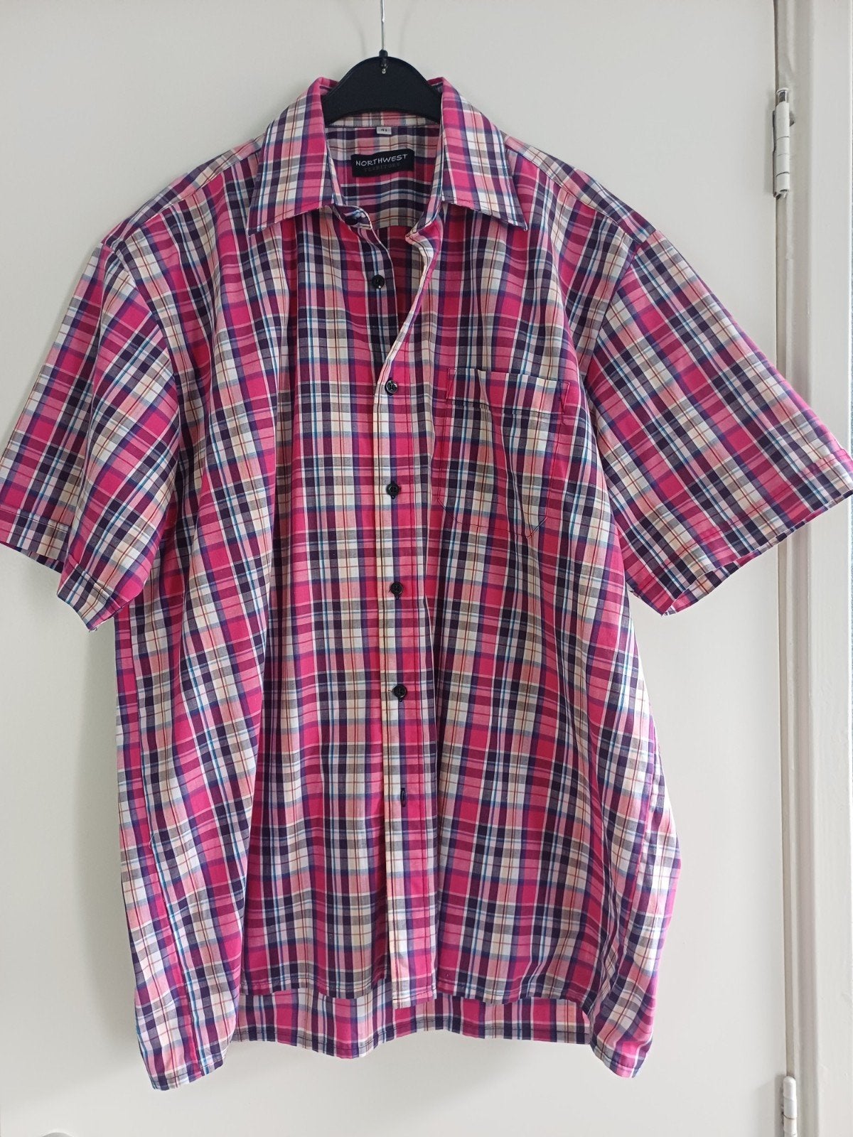 Northwest geblokte heren blouse maat 41, Northwest, Meerkleurig, Nw, Nw