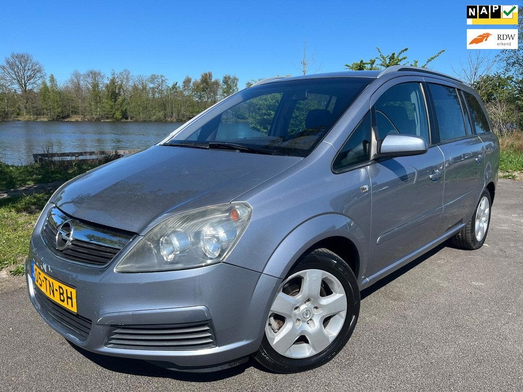 Opel Zafira 2.2 Enjoy | 7 pers. | Automaat | Airco | APK apr, Auto's, Opel, Gebruikt, 4 cilinders, 150 pk, 7 stoelen