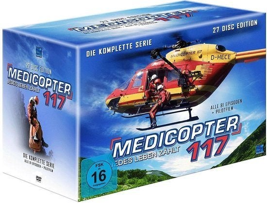 Medicopter 117 box, Complete serie, Vanaf 16 jaar, Ophalen of Verzenden, Zo goed als nieuw