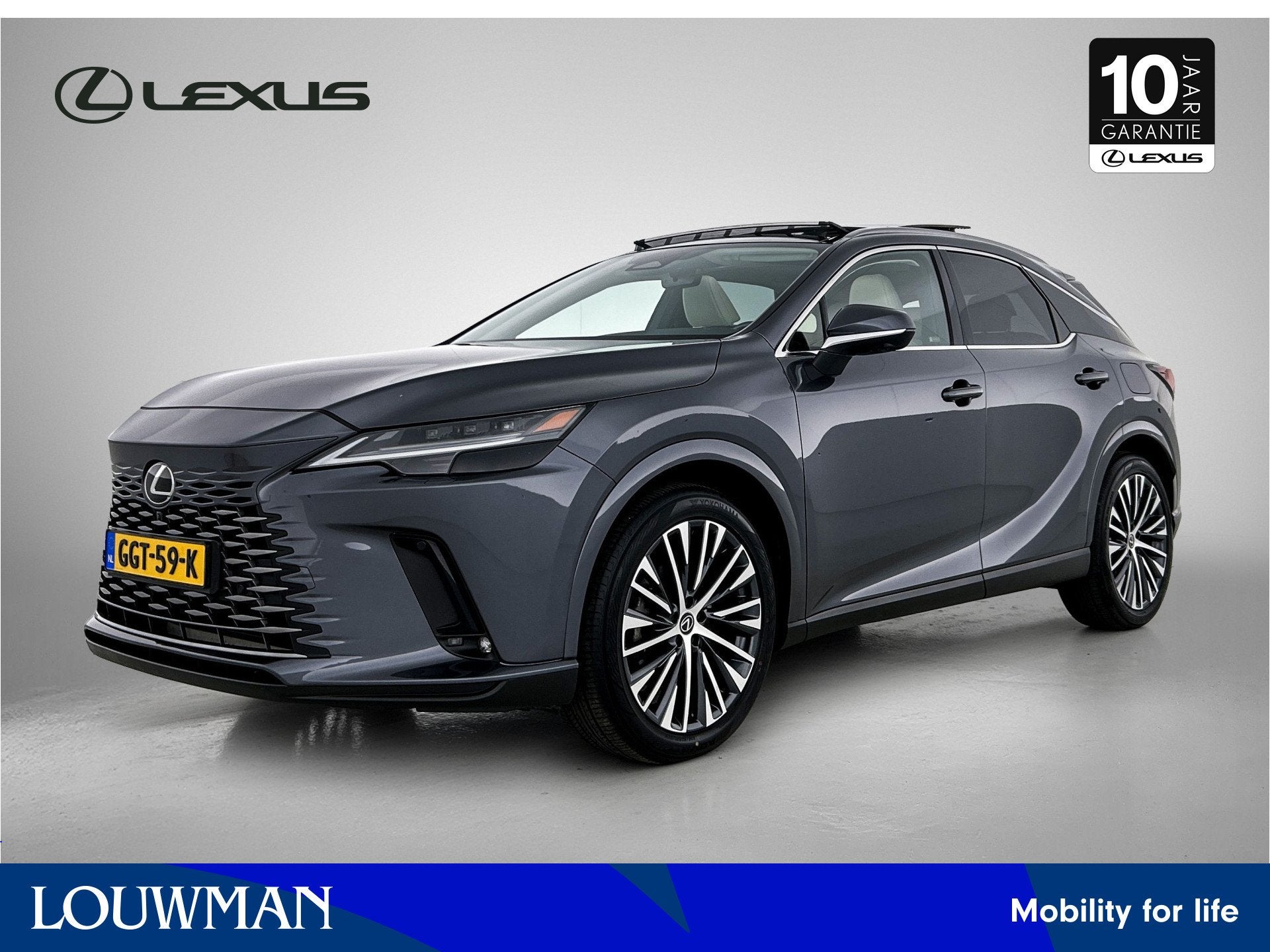 Lexus RX 450h+ Plug-in Hybrid Executive Line | Dealer onderh, Auto's, Automaat, Gebruikt, 4 cilinders, Bedrijf