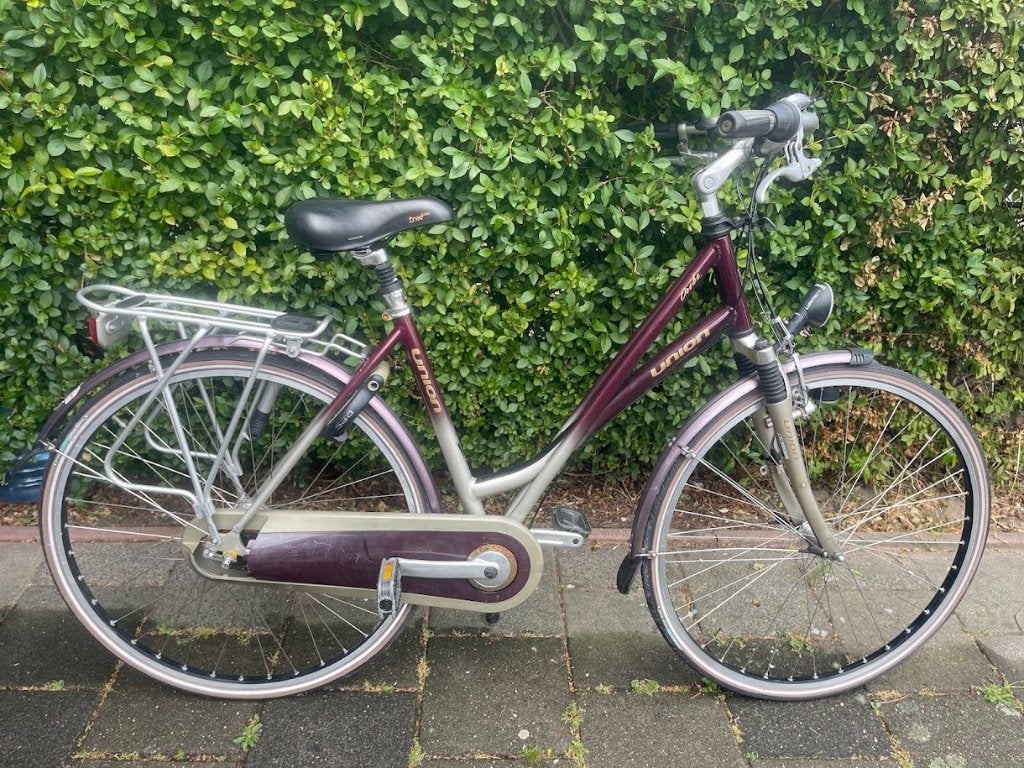 28" Union Oribi, 50 cm, versnellingen, licht en slot!, Gebruikt, Versnellingen, 50 tot 53 cm, Ophalen