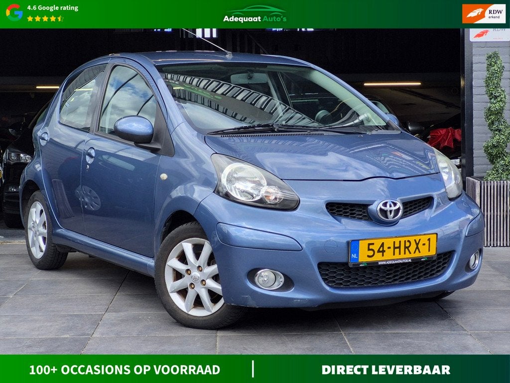 Toyota Aygo 1.0-12V Comfort|Airco|Carplay|Nw. Koppeling+Bak, Auto's, Toyota, Voorwielaandrijving, Gebruikt, Met garantie (alle)