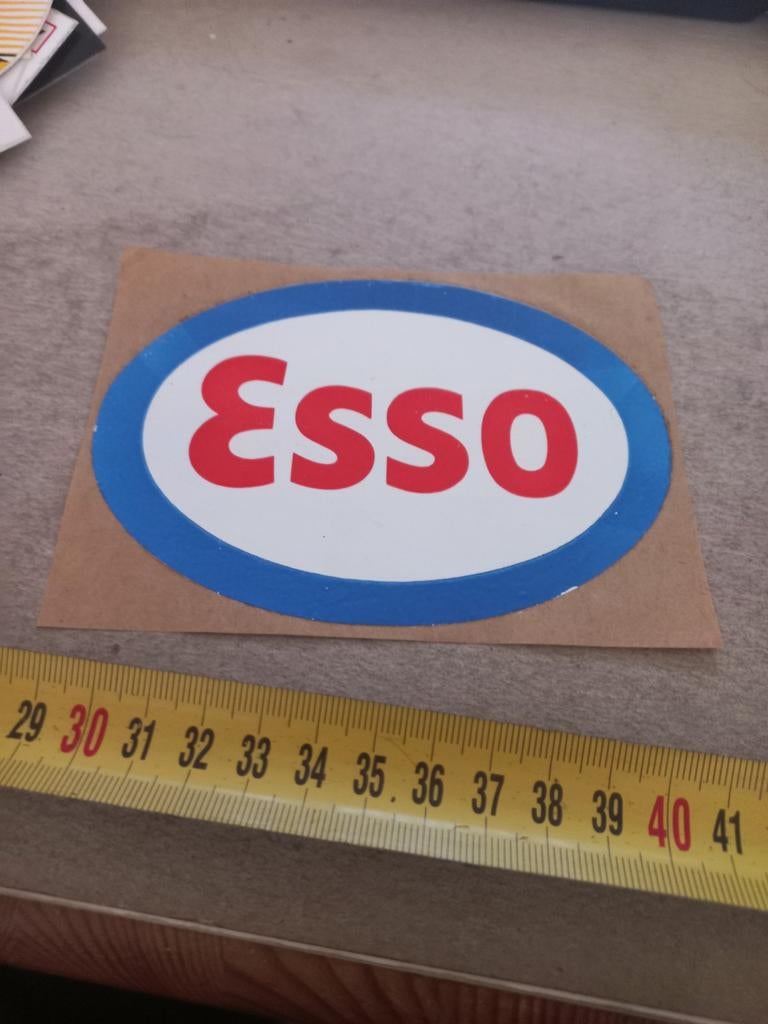 Esso logo, Verzamelen, Ophalen of Verzenden, Zo goed als nieuw