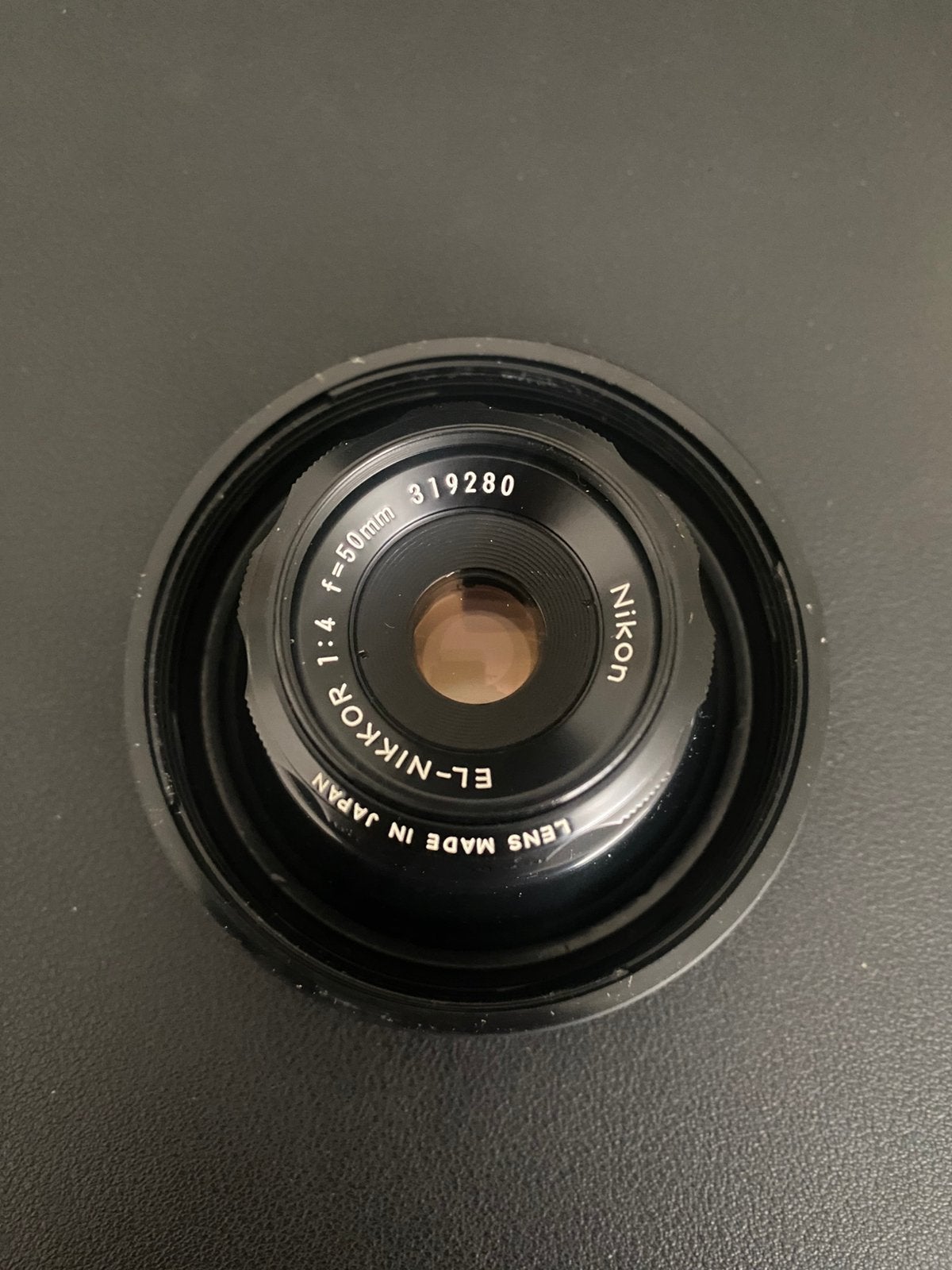 EL-Nikkor vergroterlens f=50 mm 1:4, Ophalen of Verzenden, Zo goed als nieuw