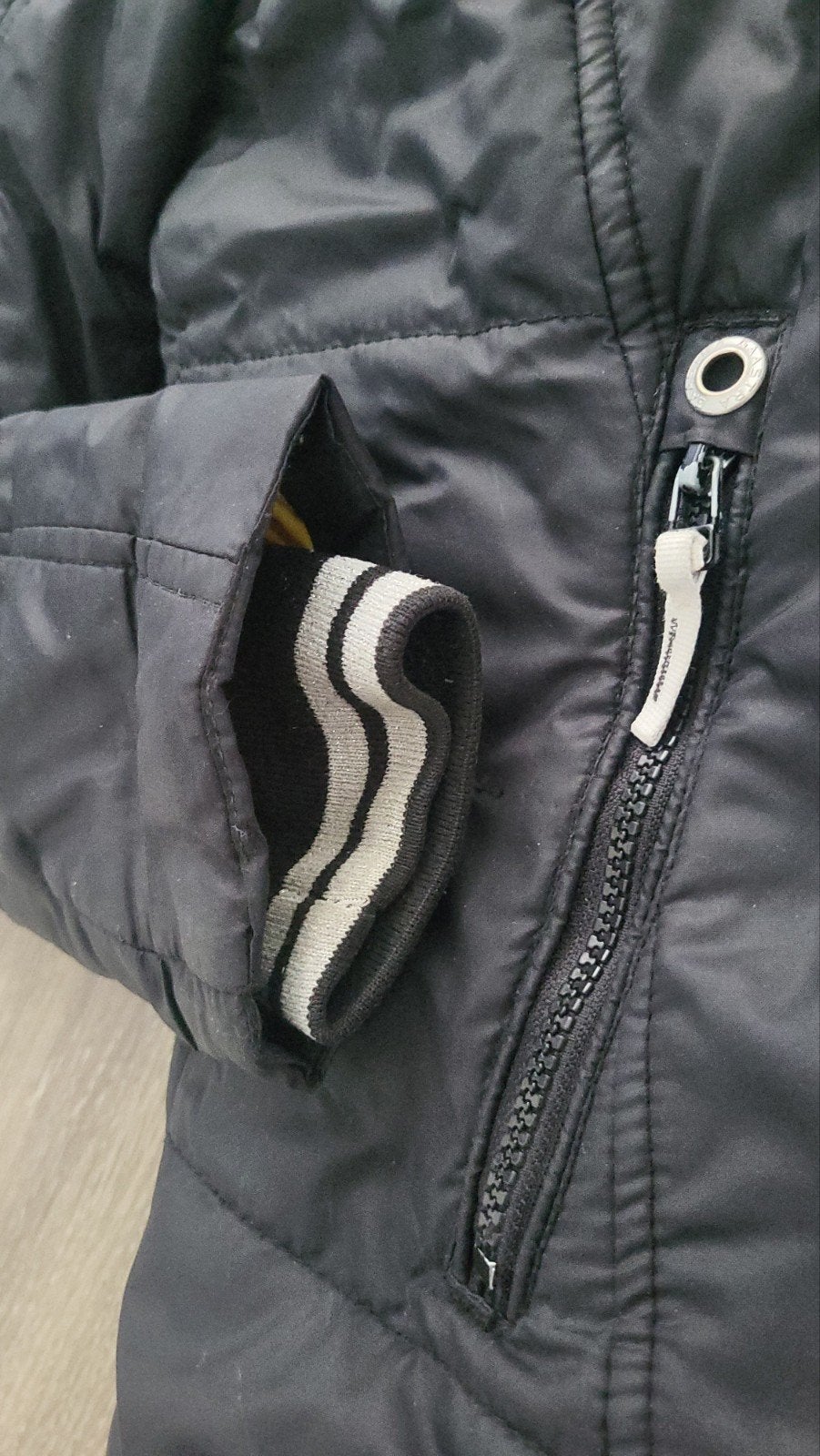 mooie zwarte Gaastra winterjas, dames, maat M, Maat 38/40 (M), Gaastra, Zwart, Ophalen of Verzenden