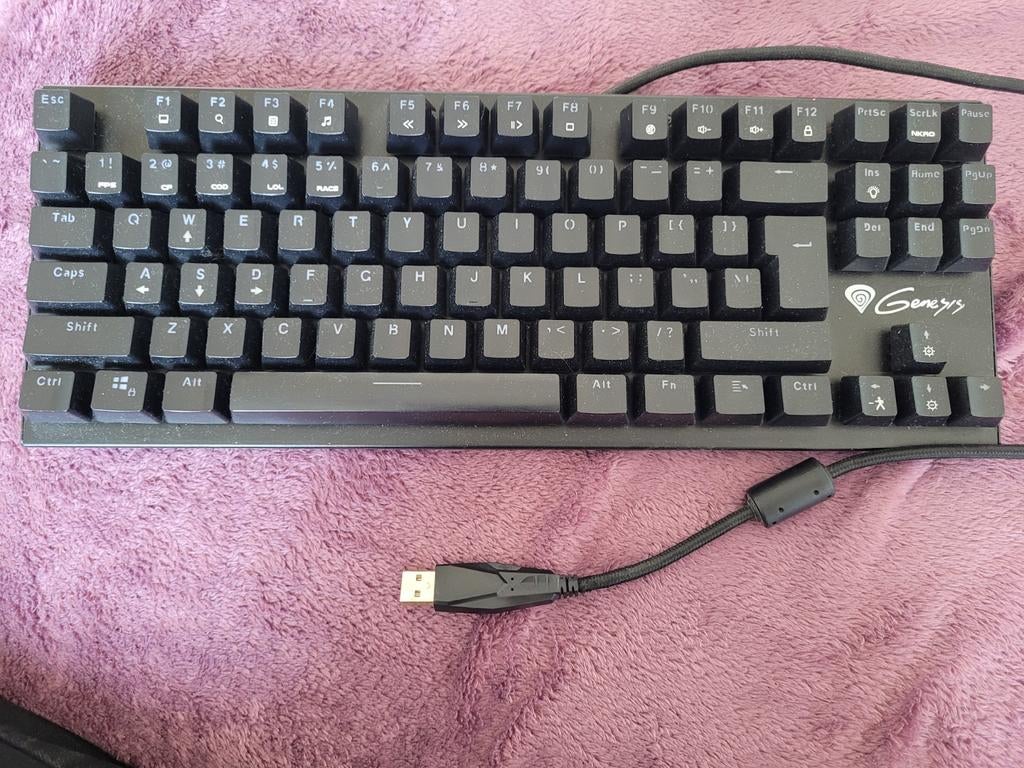 Genesis mechanisch toetsenbord RGB, Ophalen of Verzenden