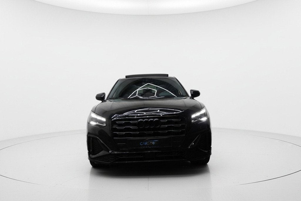 Audi Q2 35 TFSI 3x S LINE PANO VIRTUAL CAM MATRIX LED, Auto's, 4 cilinders, 150 pk, Zwart, Bedrijf