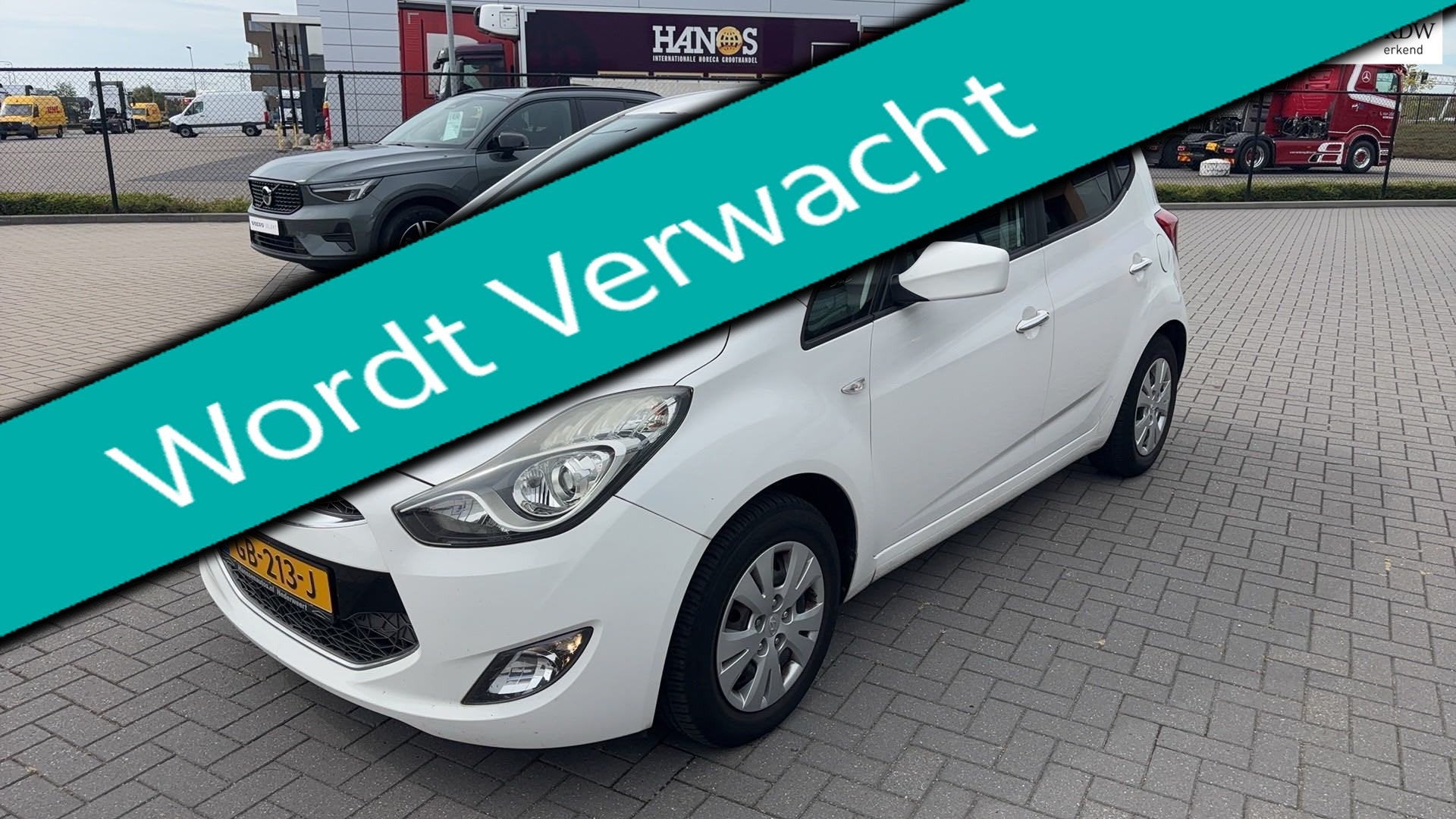 Hyundai Ix20 1.6i i-Vision Automaat 2e eig. Clima Cruise Tre, Auto's, Euro 5, 4 cilinders, Wit, Bedrijf