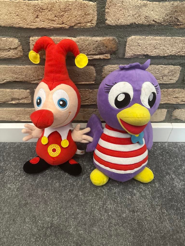 Jokie en Jet Knuffels - Efteling, Overige merken, Overige typen, Ophalen of Verzenden, Zo goed als nieuw